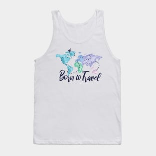 Born To Travel Tank Top